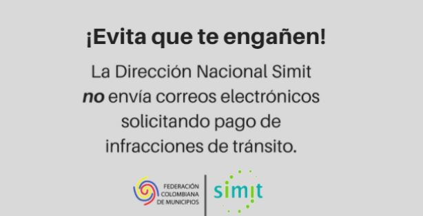 SIMIT estafas en correos